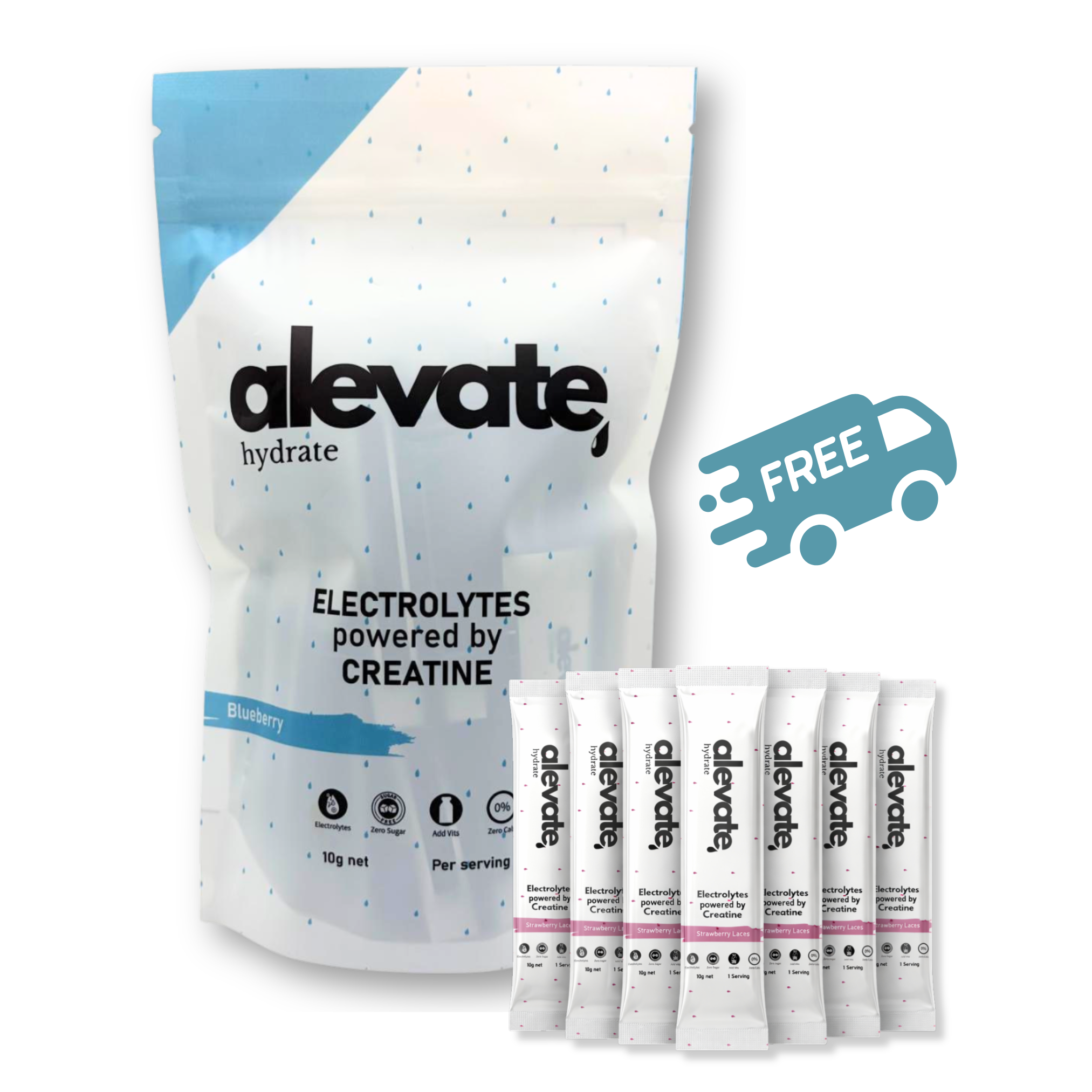 Hero Bundle - Blueberry & Strawberry Laces (28 and 7 Day Stick Pack) + FREE 'The Alevate Protocol' eBook & Delivery